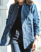 Cotton Denim Khadi Jacket