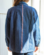 Cotton Denim Khadi Jacket