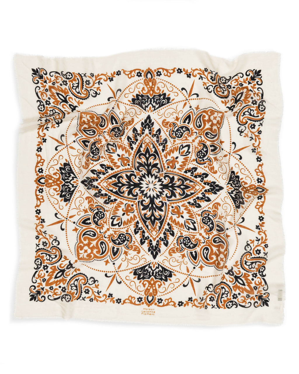 Wool & Silk Bandana Scarf