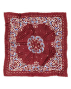 Wool & Cashmere Flower Scarf