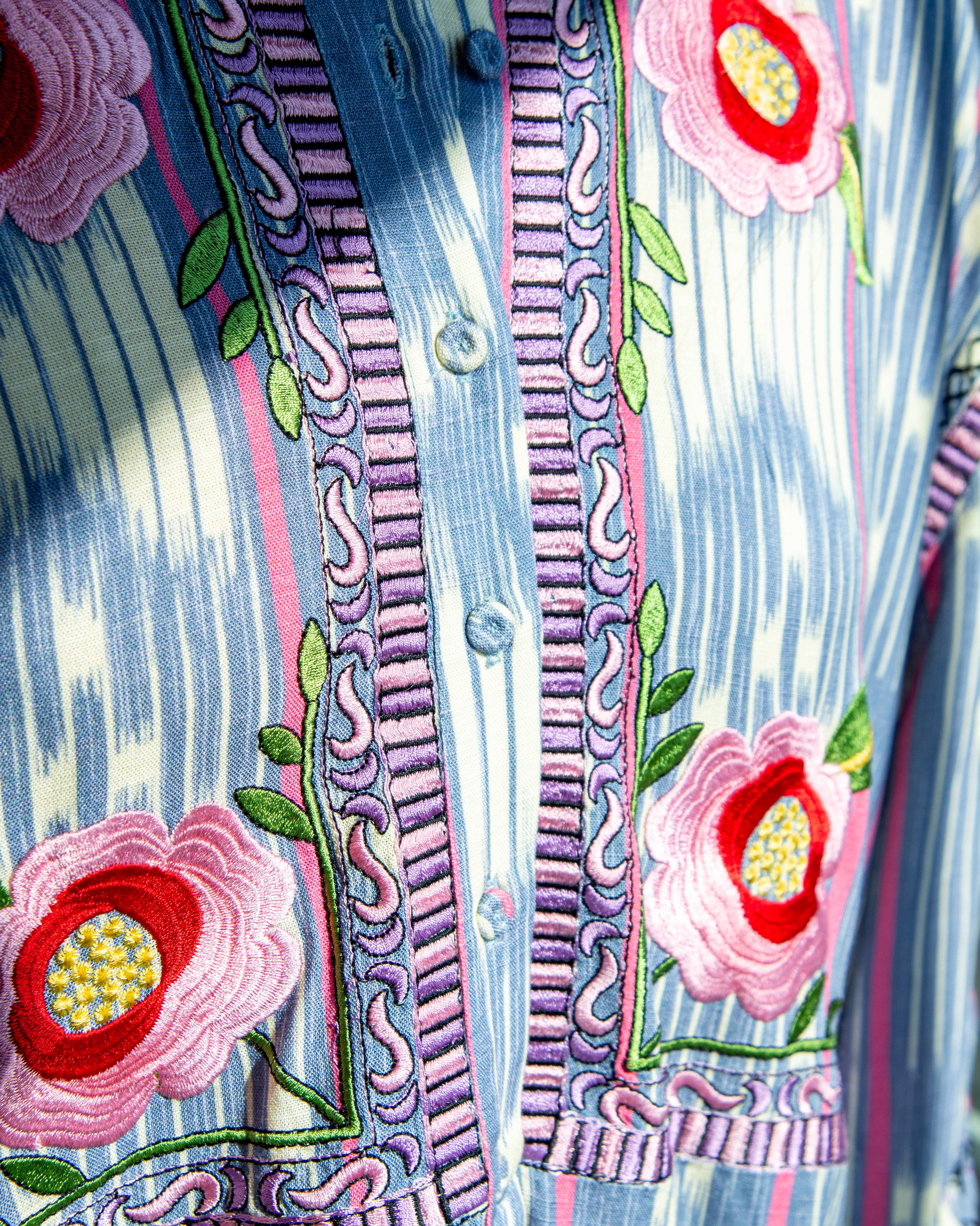 Hibiscus Blue River Dress