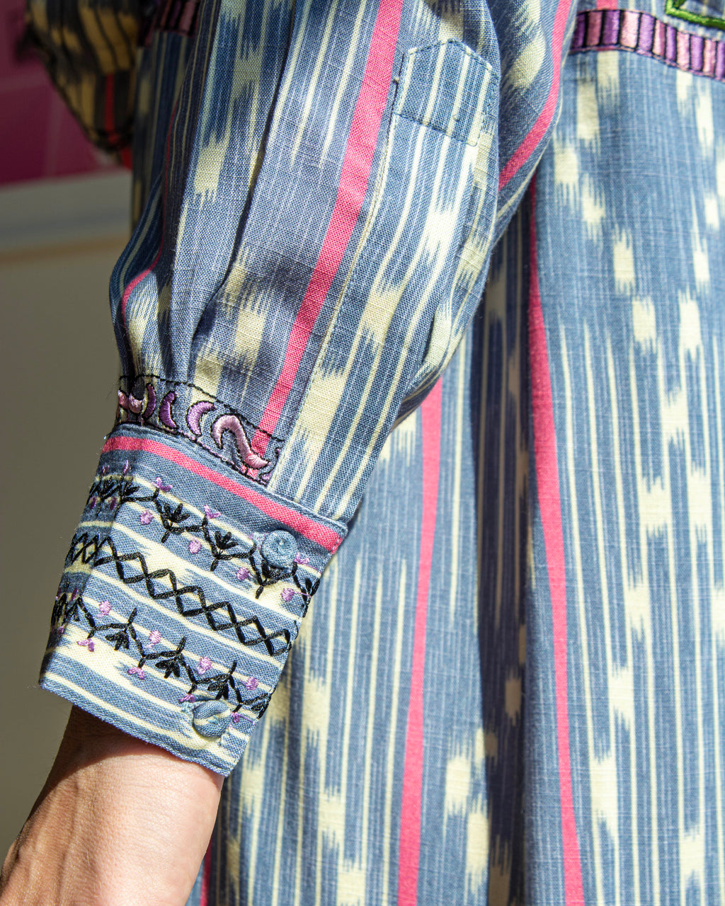 Hibiscus Blue River Dress