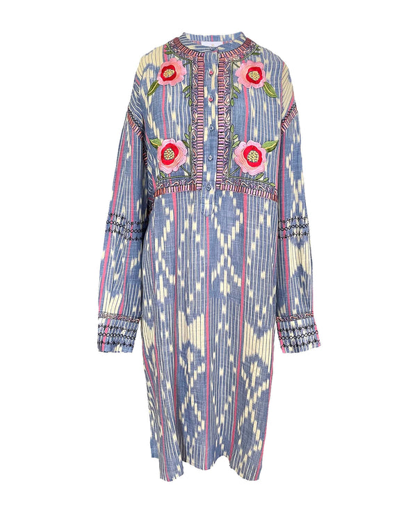 Hibiscus Blue River Dress