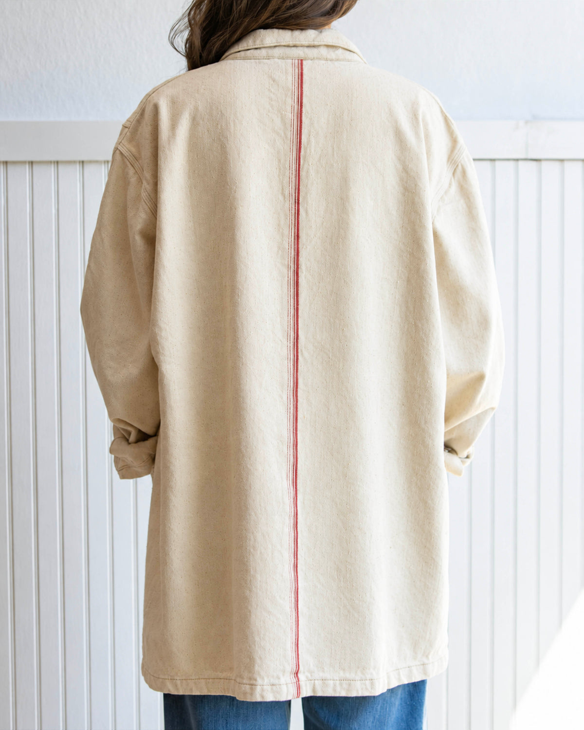 Cotton Denim Khadi Jacket