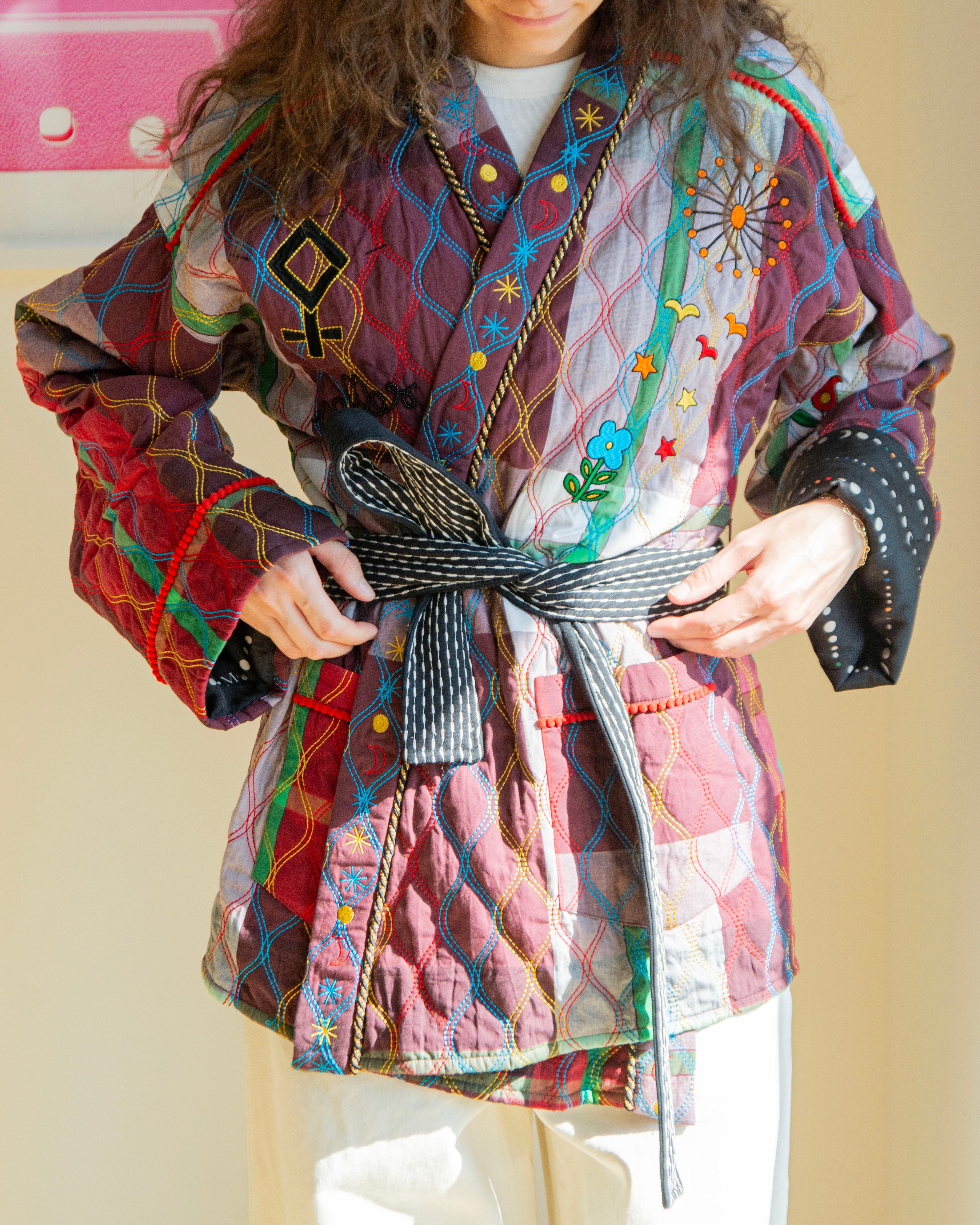 El Paso Blue Cut Kimono