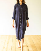 Washed Linen Midi
