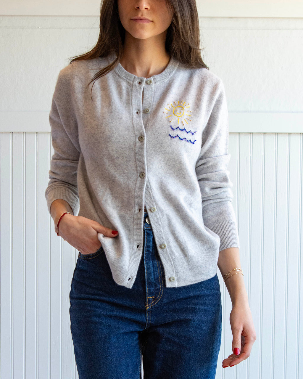 Sun/Wave Cardigan