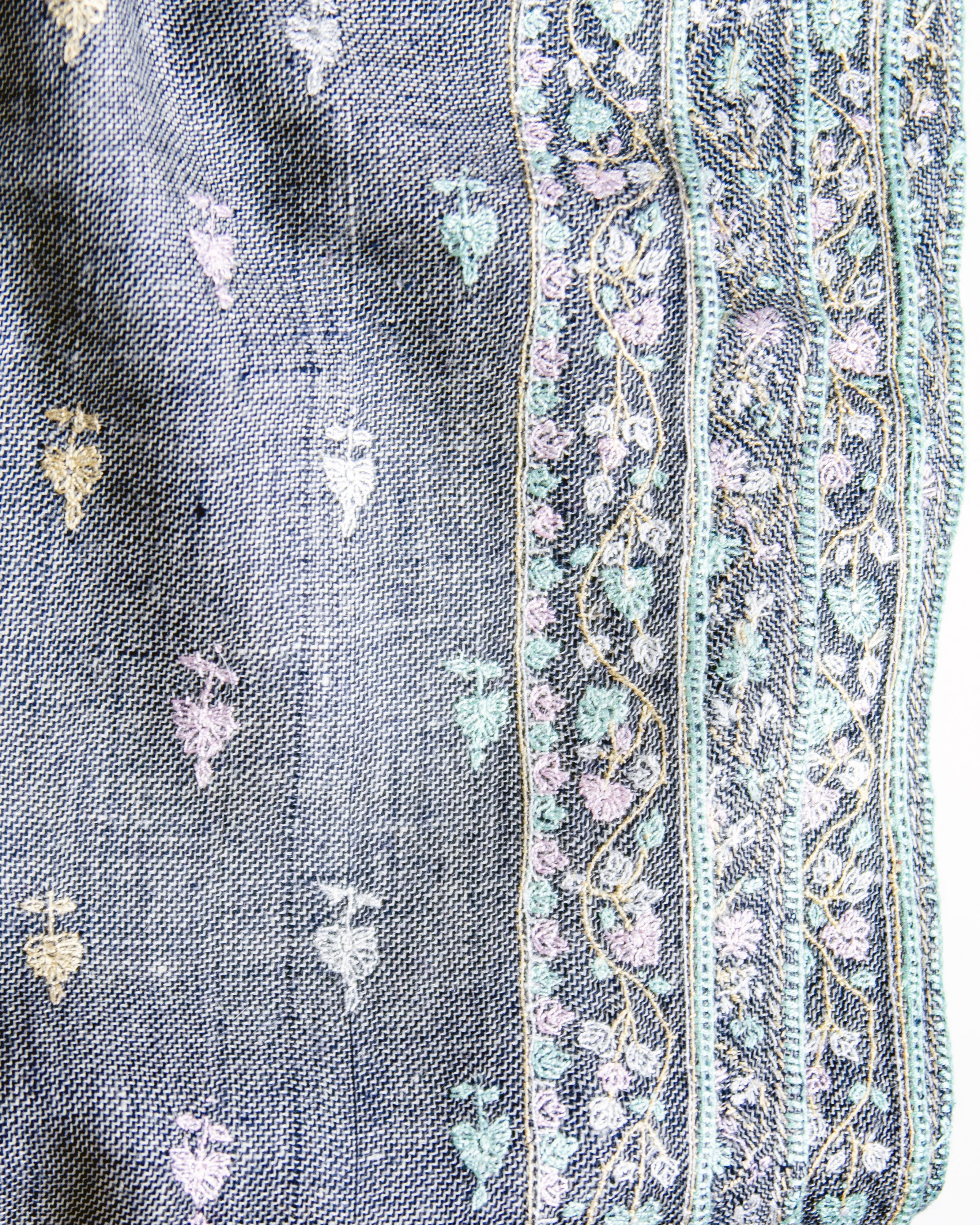 Mini Flower - Light Denim