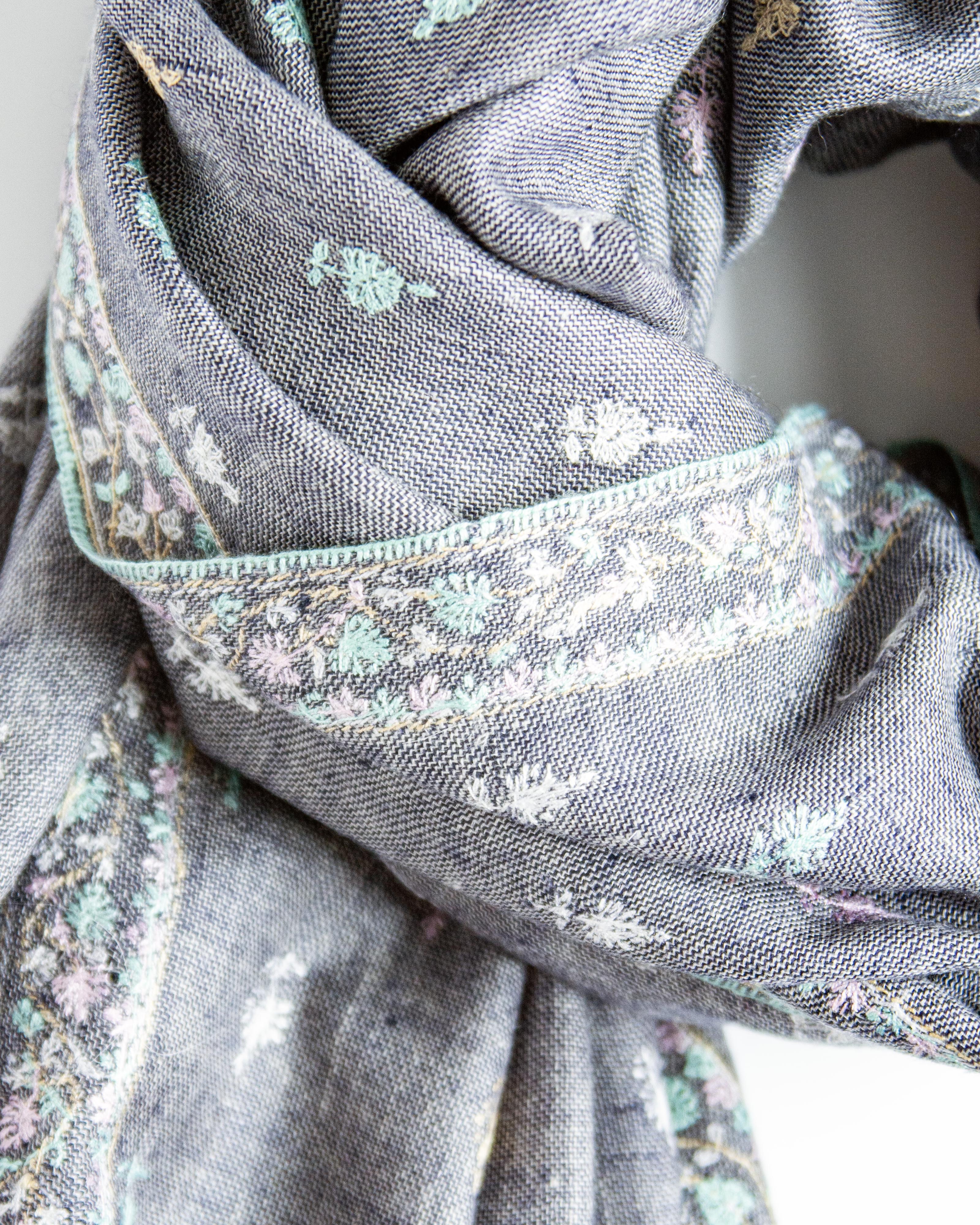 Mini Flower - Light Denim