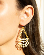 Extra Large Dancing Sequins Earrings