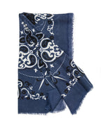 Wool & Cashmere Bandana Scarf