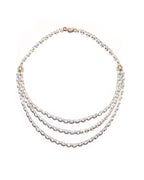 Marquise Necklace - Rainbow Moonstone