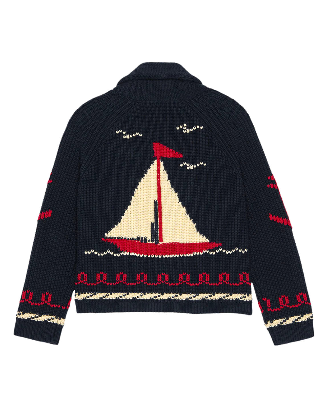 Sailboat Cardigan