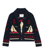Sailboat Cardigan