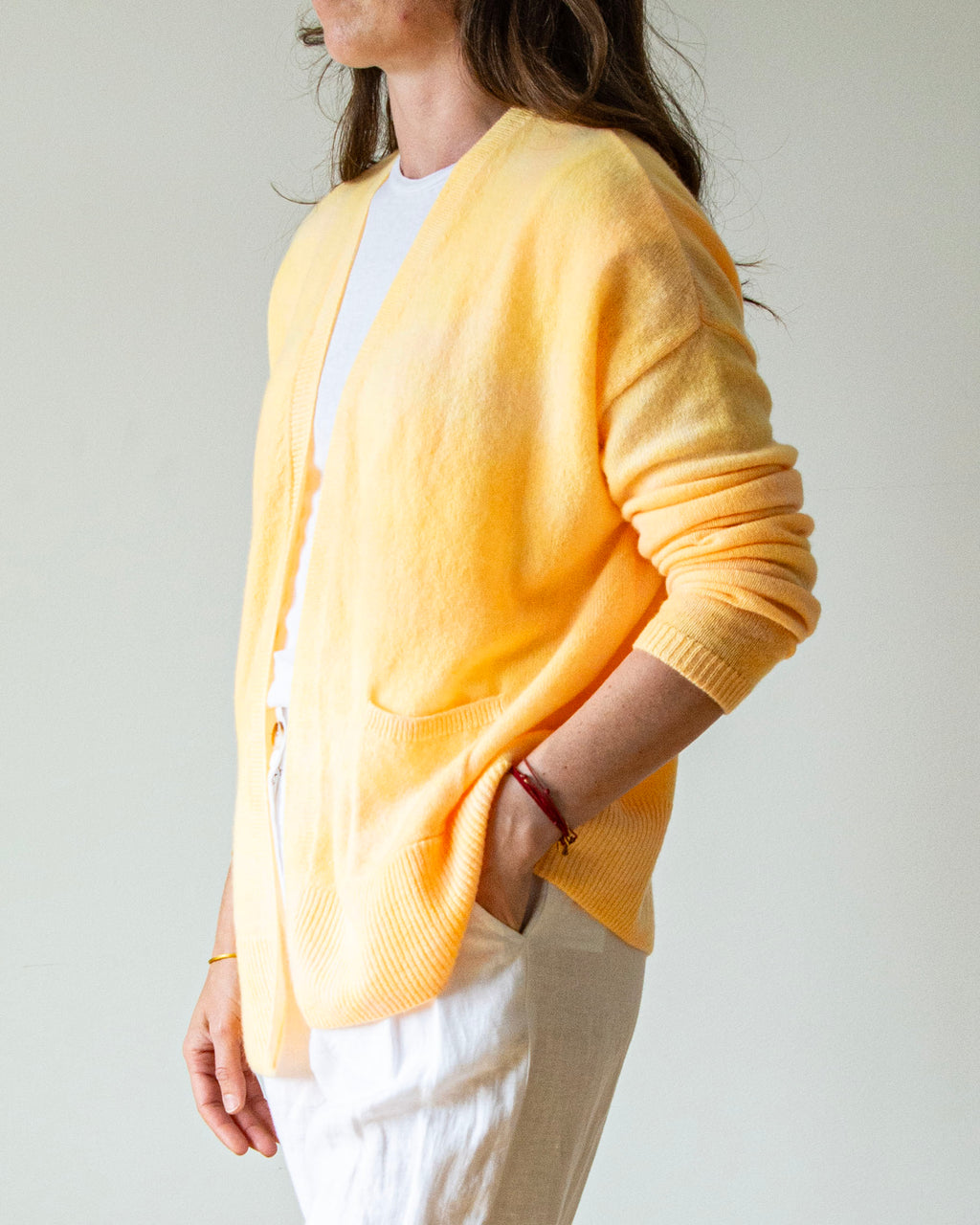 Cashmere Pocket Cardigan
