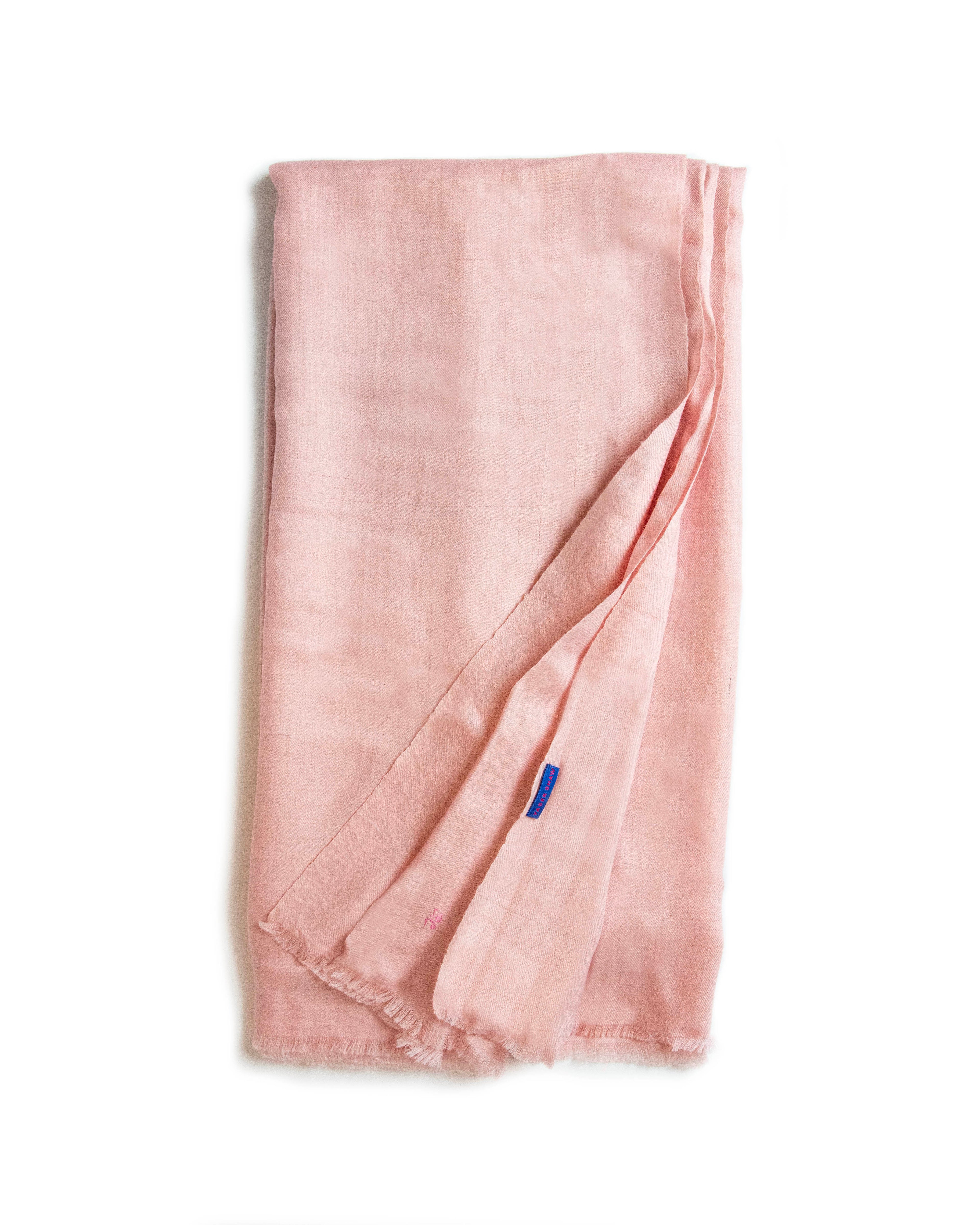 Blush Cashmere Pashmina Shawl