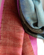 Cashmere Pashmina Shawl - Ikat by Yaser Shaw