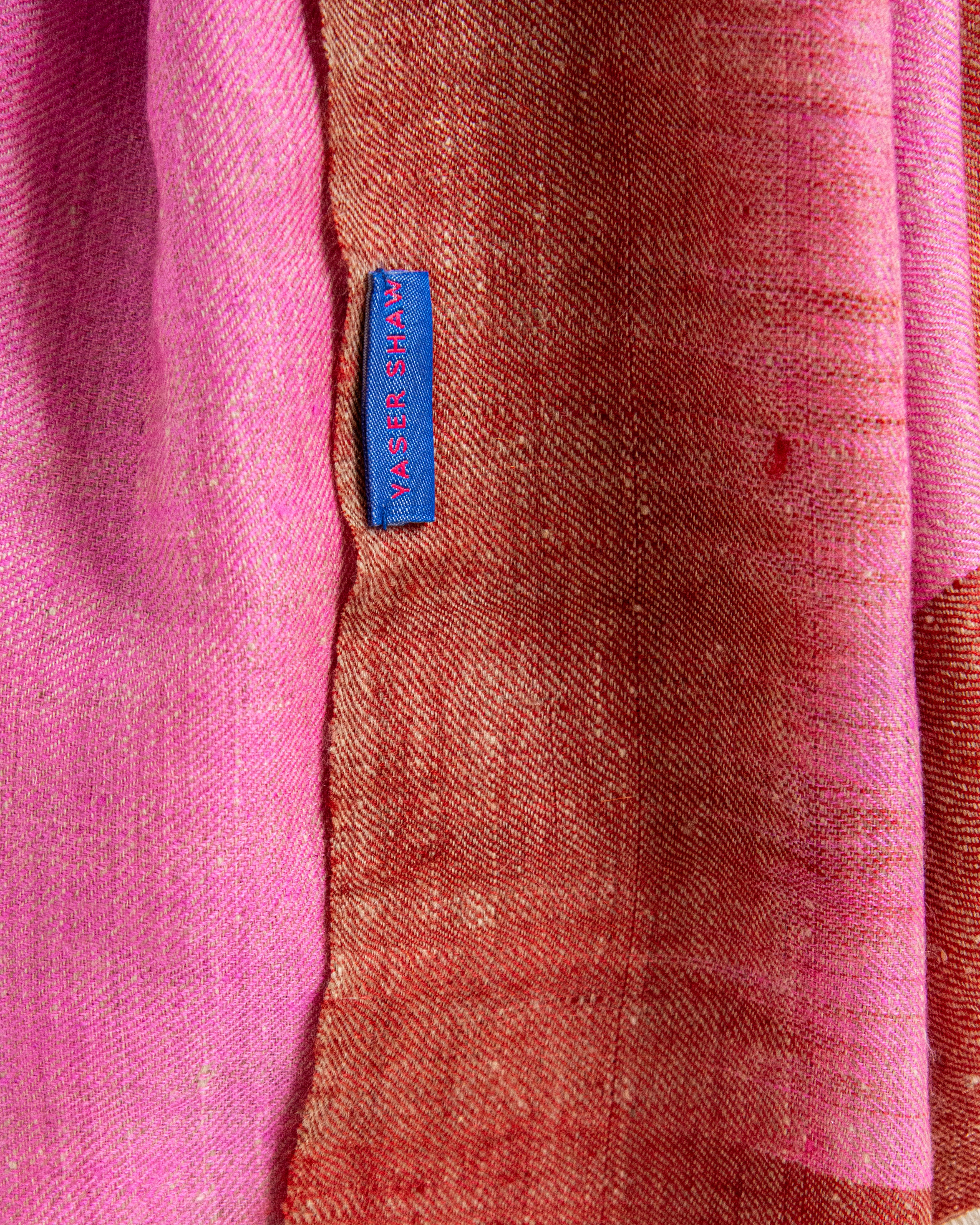 Cashmere Pashmina Shawl - Ikat by Yaser Shaw
