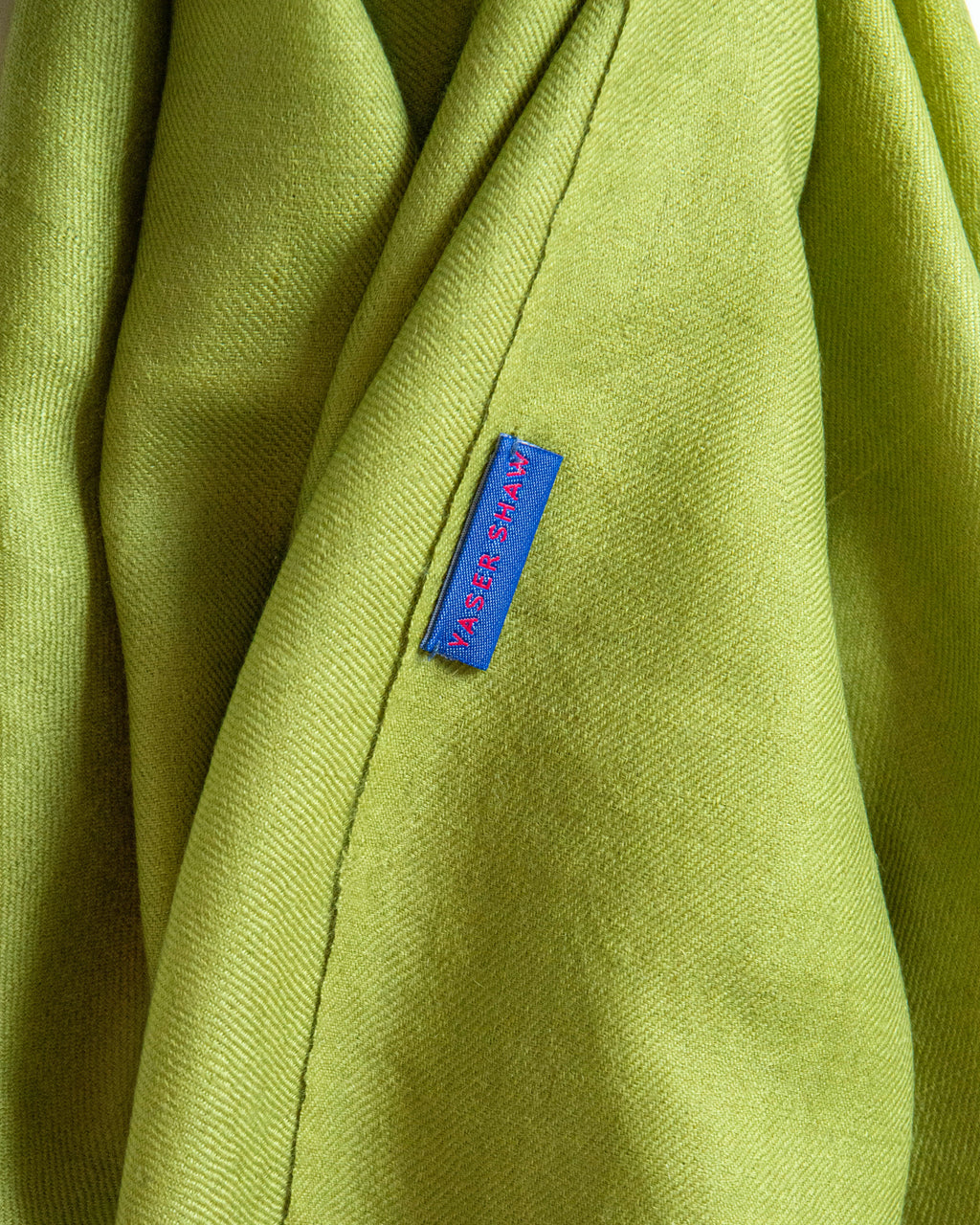 Moss Cashmere Pashmina Shawl