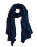 Cashmere Pashmina Shawl - Embroidered Solid by Yaser Shaw