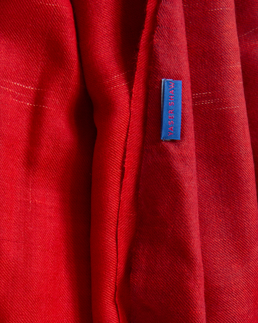 Ombre Red Cashmere Pashmina Shawl