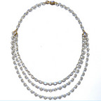 Marquise Necklace - Rainbow Moonstone